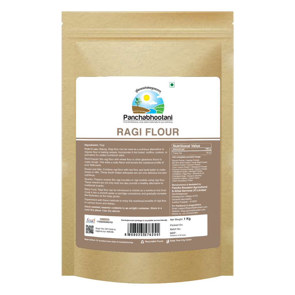 Ragi flour_1kg_Back