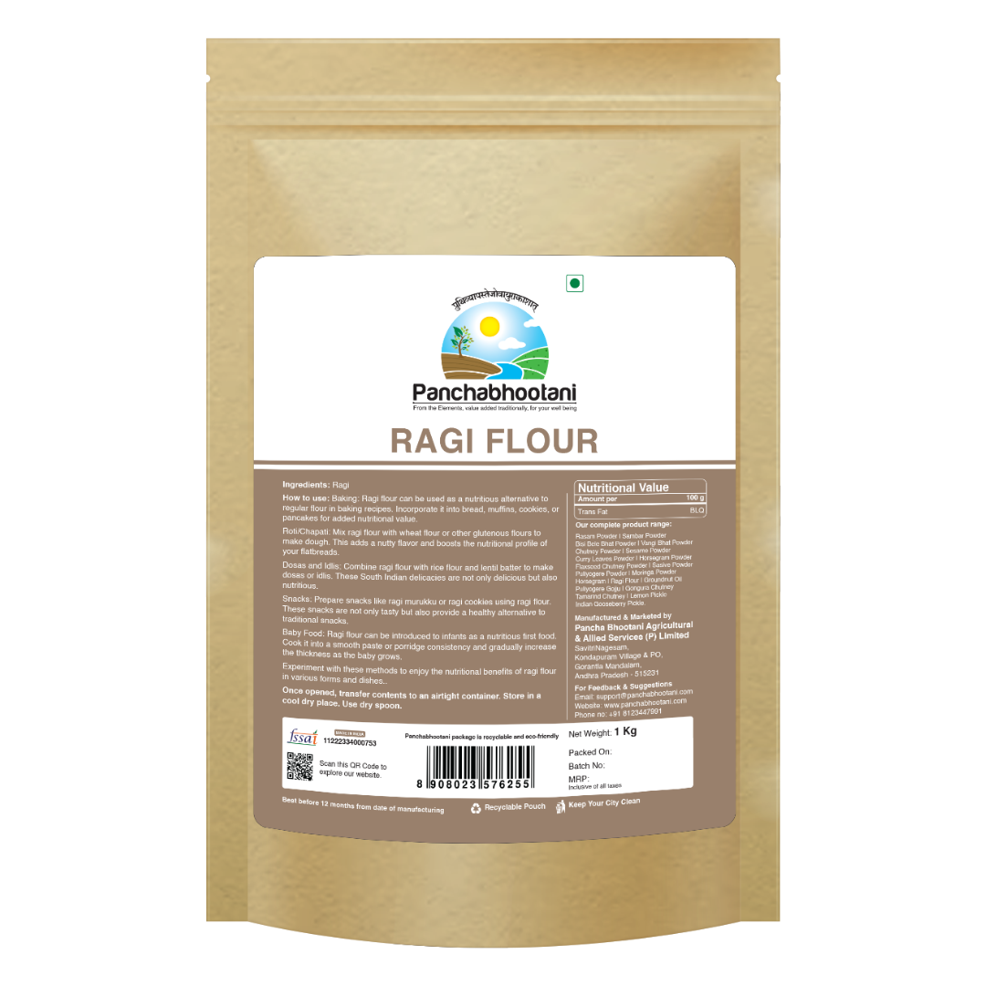 Ragi flour_1kg_Back