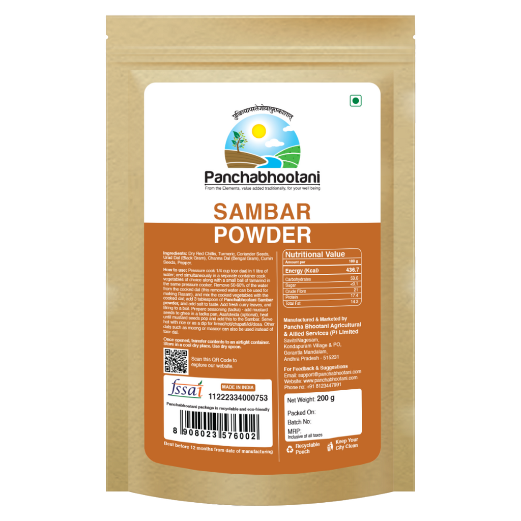 Sambar powder_200gm_back